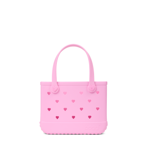 Bitty Bogg Bag - Cut Out Heart Pink Taffy