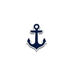 Bogg Bit - Navy Anchor