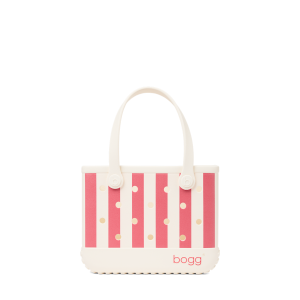 Bitty Bogg Bag - Capri Coral Stripe