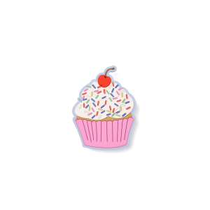 Bogg Bit - Sprinkle Cupcake