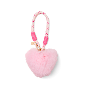 Bogg'd & Charmed  - Pink Heart Pouf